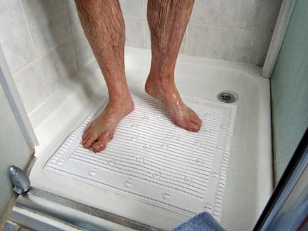 Anti-slip douchemat - wit - StayPut