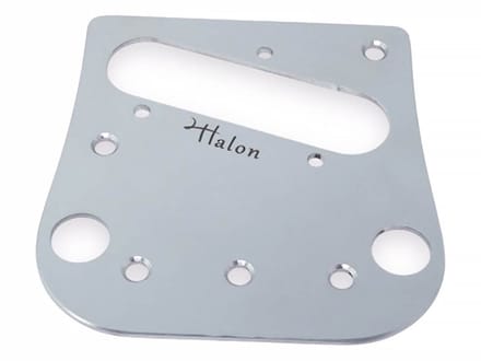 Halon BC-32-2 Bigsby Conversieplaat voor TE Gitaar – Standaard Cut, Chroom Hoogglans