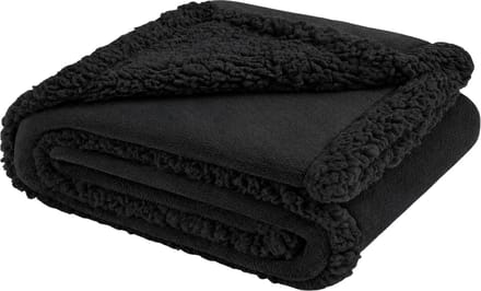 Purepeak Love Blanket - Deken - 100 x 145 cm - Zwart