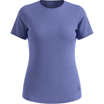 Odlo Essential 365 Hardloopshirt Dames-Blauw
