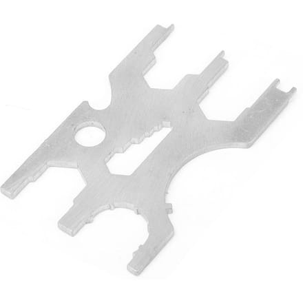 Roestvrij Staal Scuba Duiken Multi-Tool Regulator Creditcard Kits Reparatie Uitrusting white