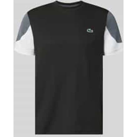 Regular fit sport-t-shirt in colour-block-design