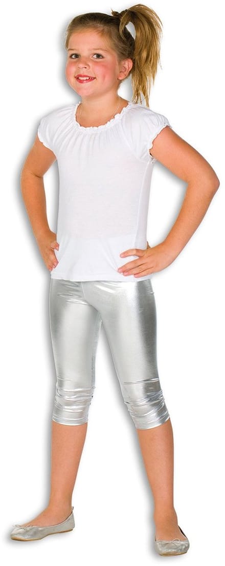 Legging Zilver Kind - Maat 164