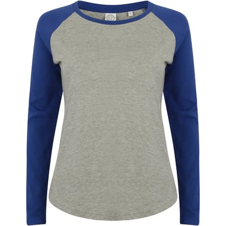 Dames-T-shirt met lange mouwen SF Clothing Baseball