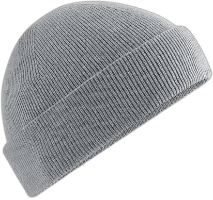 Organic Cotton Fisherman Beanie - Ash - One Size