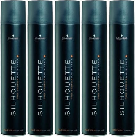 10x Schwarzkopf Silhouette Super Hold Spray 300ml