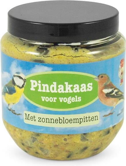 Huismerk Pindakaas voor Vogels met Zonnebloempitten - 3 x 330 Gram