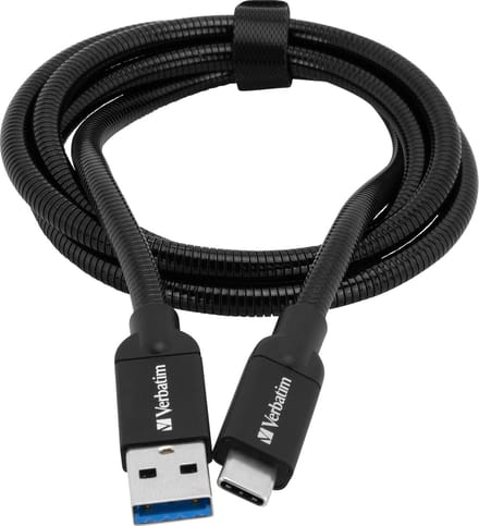 Verbatim 48871 USB-kabel 1 m 3.2 Gen 2 (3.1 Gen 2) USB A USB C Zwart