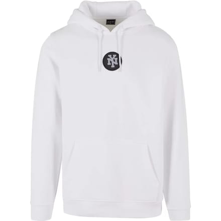 Mister Tee - NY Patch Hoodie/trui - XS - Wit