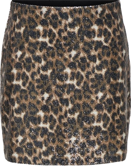ONLY - ONLLEO SEQUINS SHORT SKIRT PNT - Dames - Rokken