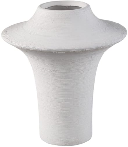 PTMD - Vaas Rinder - Wit - 21x21x24cm