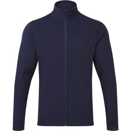 Premier Heren Recyclight Microfleece Full Zip Jas (Marine)