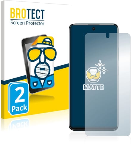 BROTECT - Screenprotector voor Xiaomi Redmi Note 11S 5G - Folie Beschermfolie matte 2 Stuks