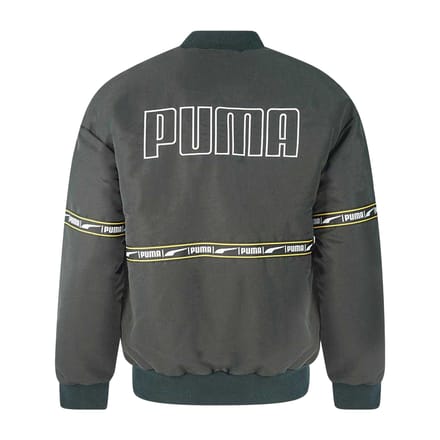 Puma Geruite bomberjack heren (Zwart)