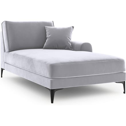 Chaise longue Madara rechts velvet | Mazzini Sofas