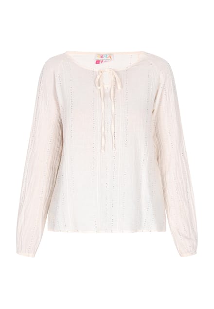 IZIA Blouse Dames wolwit