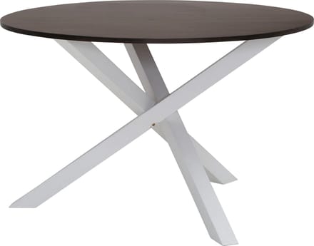Bristol-Eettafel Rond - 120 cm - Bruin Eikenlook
