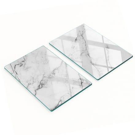 Multifunctionele decoratieve keukenplanken van gehard marmer, 2x40x52 cm