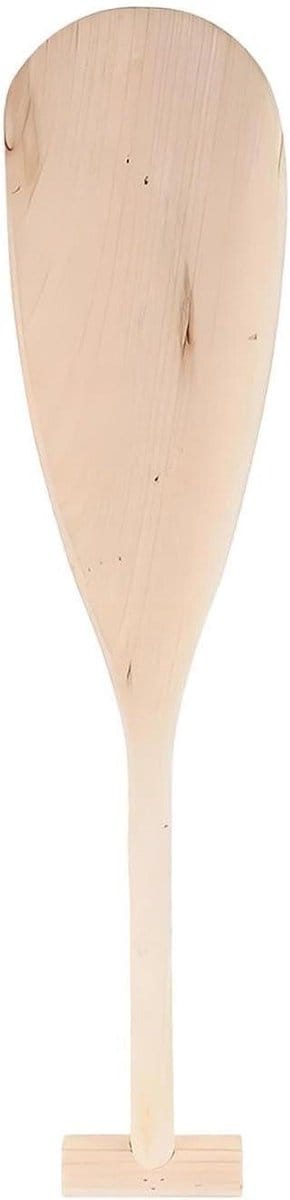 Kinder Kano Peddel - Houten Roeispaan - Waterpret - Ergonomische grip - 50 cm - Niet gespecificeerd