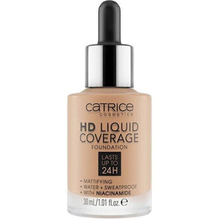 Foundations en Concealers Catrice Vloeibare foundation met HD-dekking