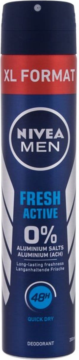Nivea - Deodorant Spray for men Men Fresh Active 200 ml - 200ml