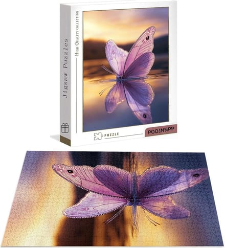 Houten Puzzel - 1000 Stukjes Puzzel - Ontspanning Thuis - Premium Kwaliteit Hout - 75 x 50 cm