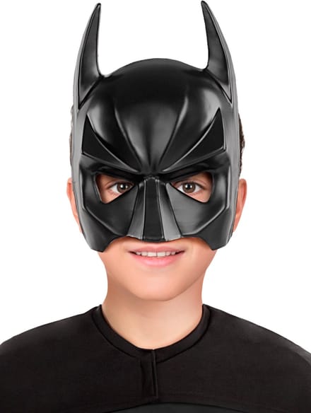 FUNIDELIA Batman Masker voor jongens - Zwart