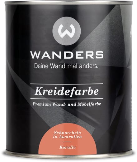 Wanders24 Krijtverf meubelverf – Koraal – Mat – 750 ml