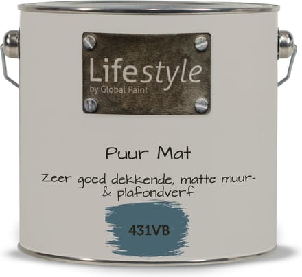 Lifestyle Puur Mat - Muurverf - 431VB - 2.5 liter