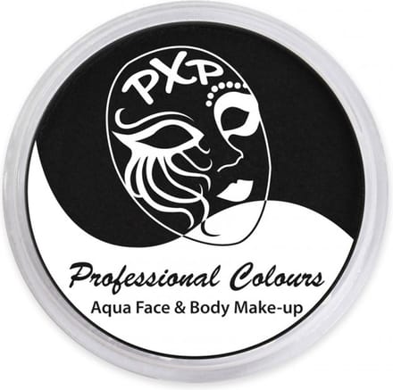 PXP Professional Colours - Schmink - 10 gram - Black - Zwart - Halloween - Piet