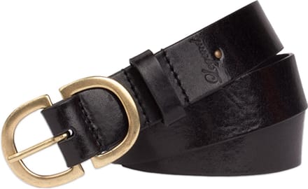 Legend Dames - Leren riem - Zwart - 85cm