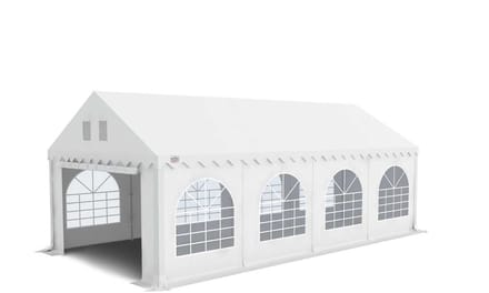 GO-PRO | 4x8 | Partytent | Met grondframe | Wit