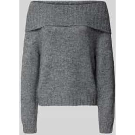 Regular fit gebreide pullover met wol, model 'SHINE'