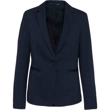 Kariban Damesjas van tricot K6133 - Night Navy Heather - 34 NL (36 FR)