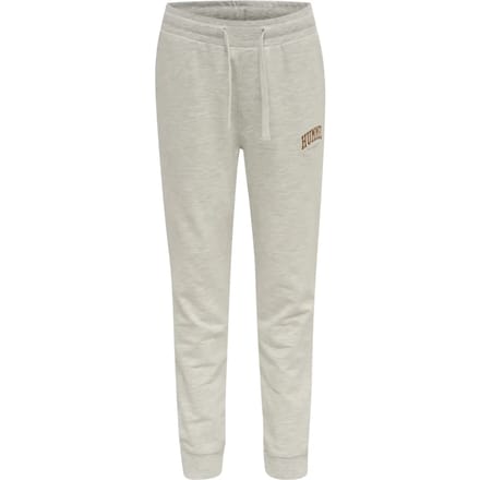Hummel kinderjoggingbroek Fast Pants lichtgrijs gemêleerd