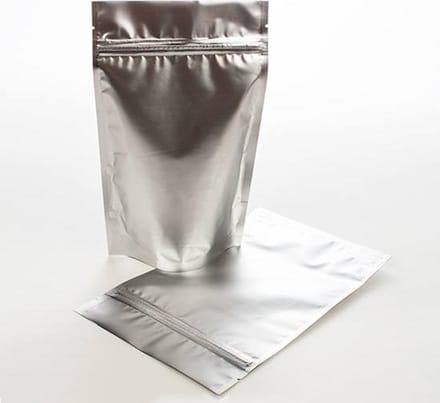 Stazakken Zilver 8x5x13cm | 28 gram (100 stuks)