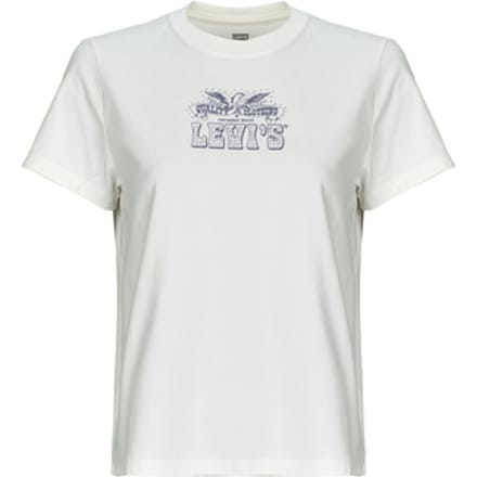 Levis  T-shirt Korte Mouw FAVORITE TEEE RHINESTONE EAGLE POSTER