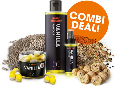 Vanilla Combi Deal 15MM - Karpervissen - Partikels - Karper Aas - Karper Vissen - Karper Voer - Karper