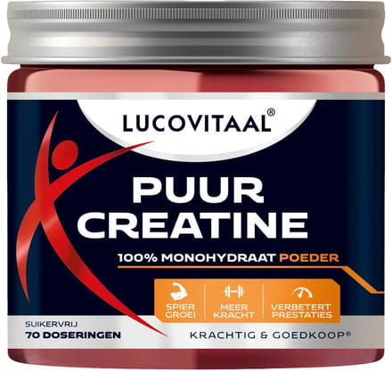 Lucovitaal Creatine Monohydraat Poeder Puur 210 gr