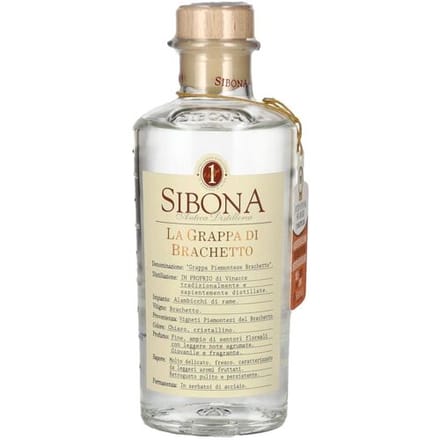 Sibona La Grappa di BRACHETTO 40% Vol. 0,5l