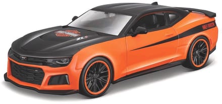 Maisto Chevrolet Camaro - Modelauto - Schaal 1:24 - Oranje/Zwart