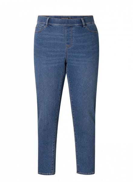 BASE LEVEL CURVY Anabella Bottoms - Mid Blue - maat W1(48) / L32