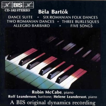 Robin McCabe & Helene Leanderson - Bartók: Dance Suite | Six Romanian Folk Dances (CD)