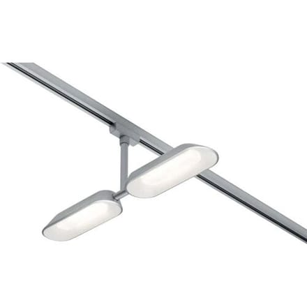 Paulmann Dipper 230V-railsysteem lamp URail LED vast ingebouwd 16 W LED Chroom (mat), Wit