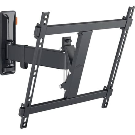 Vogel's Comfort TVM 3425 mounting kit - full-motion - for flat panel - black - Max 25 kg - recommended for 65"