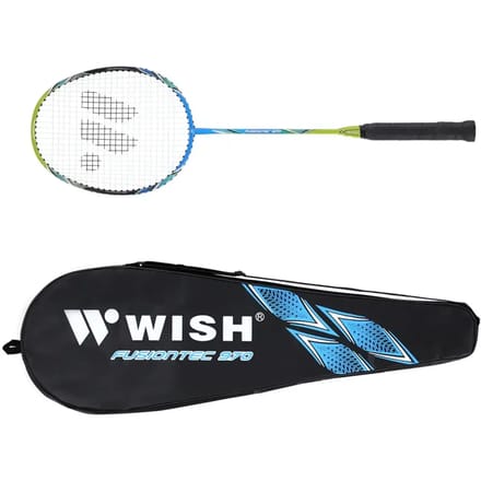 Wish Fusiontec 970 - Badmintonracket - Aluminium - Grafiet - ISODYNAMIC