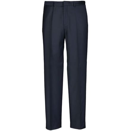 Roy Robson Broek Uni Stretch Elastic Waistband Flat-Front Donker Blauw / male