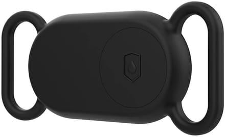 Siliconen Tracker Houder Zwart Geschikt voor Samsung Galaxy SmartTag 2