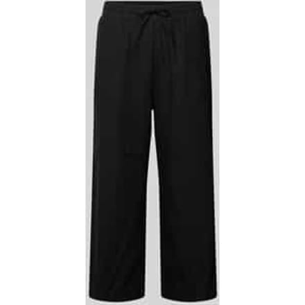 wide leg broek met elastische band model 'Lava'