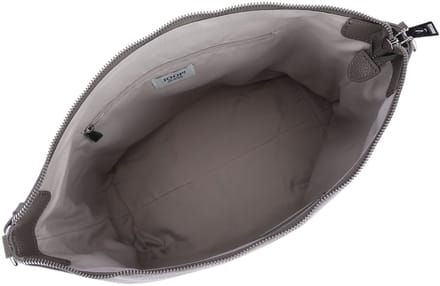 JOOP! schoudertas Lettera 1.0 Dalia Hobo Bag Grey donkergrijs